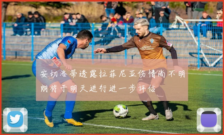 安切洛蒂透露拉菲尼亚伤情尚不明朗将于明天进行进一步评估